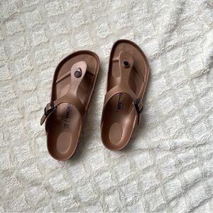 Birkenstock Gizeh Eva Thong Sandal Brown